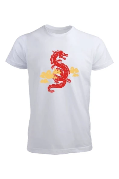 Özcan Tasarım Ejderhalı Tişört ürün görseli