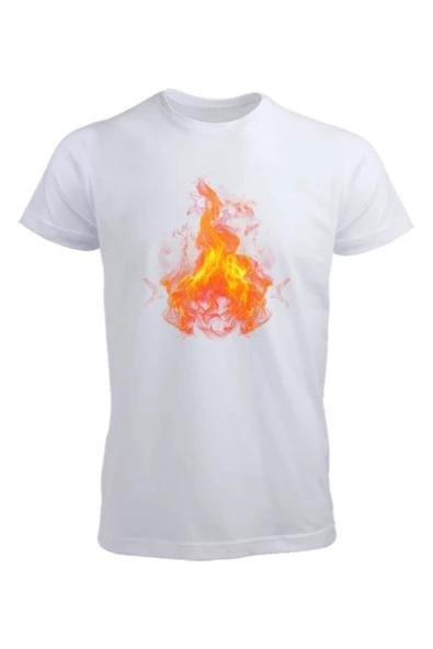 Özcan Tasarım Ateş Tasarımlı Tişört ürün görseli