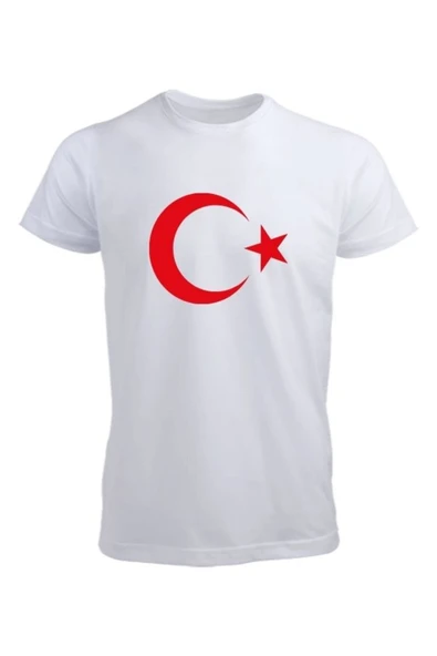 Özcan Tasarım Ay Yıldızlı Tişört ürün görseli