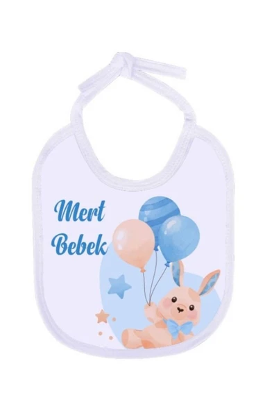 Özcan Tasarım Kişiye Özel Bebek Önlüğü - İsime Özel Mama Önlüğü - İsimli Bebek Önlüğü - Resim 2