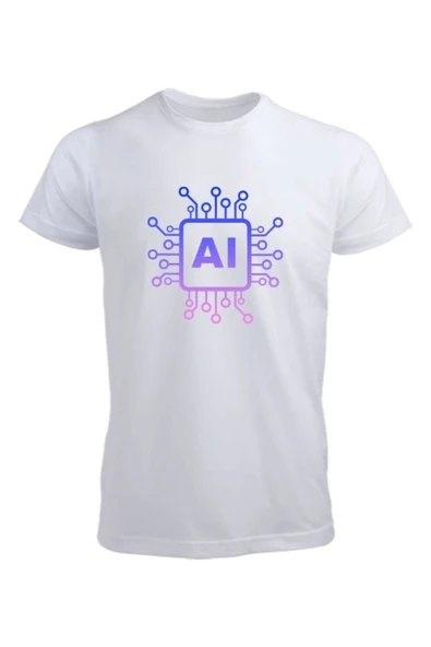 Özcan Tasarım Yapay Zeka Temalı Tişört ürün görseli