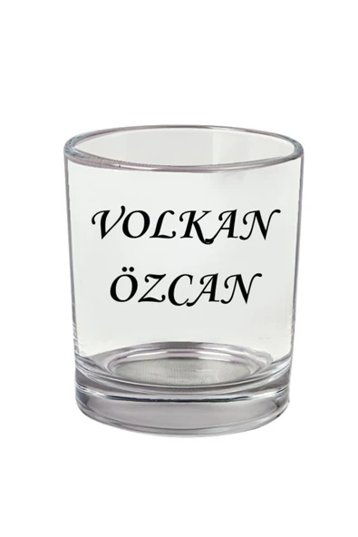 Özcan Tasarım Kişiye Özel Viski Bardağı - Baskılı Viski Bardağı - İsimli Viski Bardağı - Resimli Viski Bardağı - Resim 3