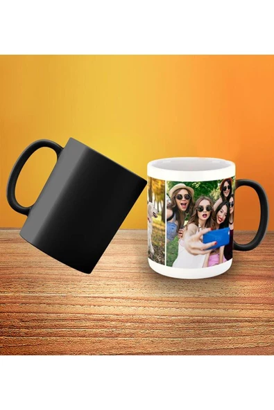 EMSTD Kişiye Özel Resimli Sihirli Kupa Bardak (resim atmak için iletişim ürün görsellerinde mevcut    ) - Resim 2