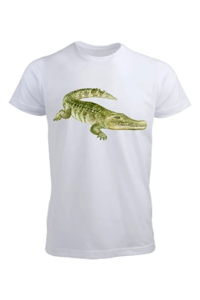 Özcan Tasarım Timsah Baskılı Tişört ürün görseli