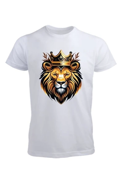 Özcan Tasarım Aslan Tasarımlı Tişört ürün görseli