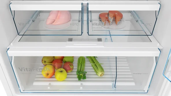 Bosch KDN76XWE1N Çift Kapılı No Frost Buzdolabı - 4