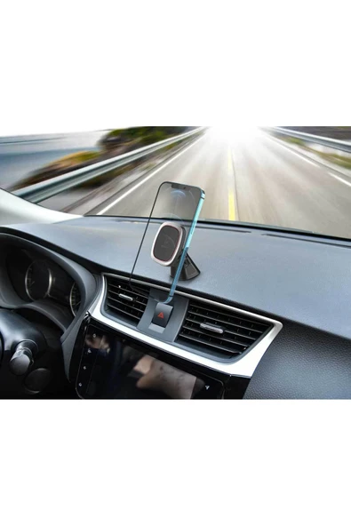 İBERRY VERNAKULER V351 METALİK MIKNATISLI ARAÇ İÇİ TELEFON TUTUCU - 6