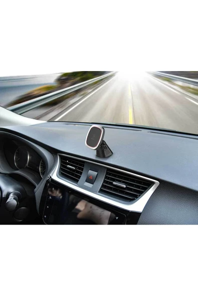 İBERRY VERNAKULER V351 METALİK MIKNATISLI ARAÇ İÇİ TELEFON TUTUCU - 5