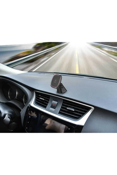 İBERRY VERNAKULER V351 KIRMIZI MIKNATISLI ARAÇ İÇİ TELEFON TUTUCU - 5