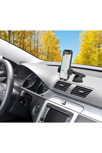 IBERRY HARMONİ4 H04 TELESKOPİK KOLLU VANTUZLU SÜPER ADAPTATİF ARAÇ İÇİ TELEFON TUTUCU - 3