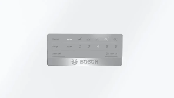 Bosch KDN76XWE1N Çift Kapılı No Frost Buzdolabı - 2