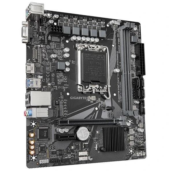 GIGABYTE H610M H v3 DDR4 HDMI PCIE 4.0 1700p mATX - 3