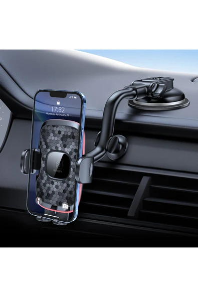 İBERRY PAW P1 VANTUZLU ARAÇ İÇİ TELEFON TUTUCU - 4