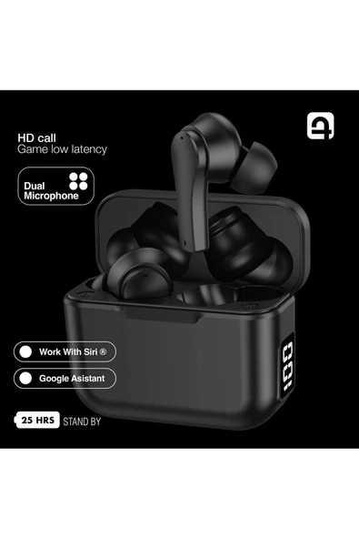 MC16 NAZTECH BEYAZ BLUETOOTH KULAKLIK - 2