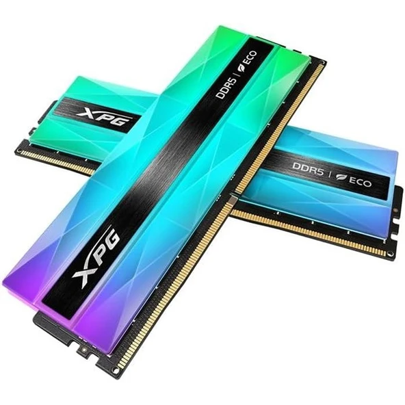 XPG 32GB (2X 16GB) DDR5 6400MHZ CL32 RGB DUAL KIT PC RAM LANCER NEON AX5U6400C3216G-DCLANRSG ürün görseli