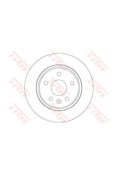 TRW Fren Diski Arka Astra K B16 2015-df6846 13509119 13509119 ürün görseli