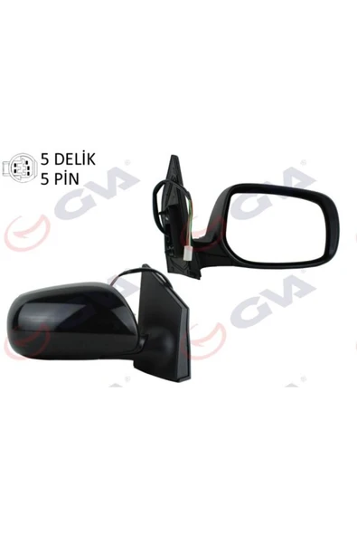 seninoton Dış Dikiz Aynası Sağ Corolla 08 Elektrikli Isıtmalı Astarlı Konveks 5 Fiş Vm-626 ürün görseli