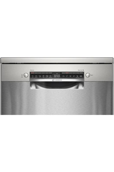 BOSCH Serie 4 Solo Bulaşık Makinesi 6 Prog. 60 cm Gümüş Inox - Resim 2