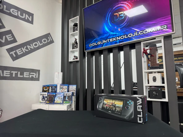 MSI CLAW A1M-088TR Intel Core Ultra 7 155H 16GB RAM 512GB SSD Windows 11 Home 7" FHD 120Hz El Oyun Bilgisayarı (İKİNCİ EL)