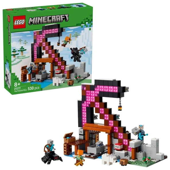 Orjinal Lego Minecraft Kazma Madeni Lego Minecraft 21277 ürün görseli