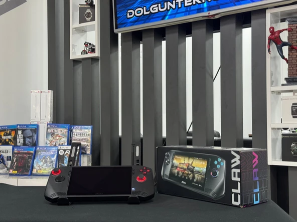 MSI CLAW A1M-088TR Intel Core Ultra 7 155H 16GB RAM 512GB SSD Windows 11 Home 7" FHD 120Hz El Oyun Bilgisayarı (İKİNCİ EL) - 2