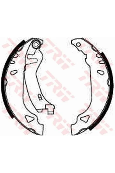 TRW FREN BALATASI PABUÇLU ARKA FIAT TEMPRA 1.4 İ.E. 90-96, 1.6 90-96, 1.6 İ.E. 90-96, 1.9 TD 90-96, TIPO ürün görseli