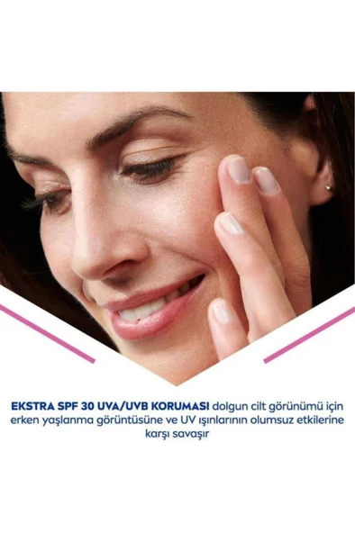 NIVEA Expert Filler Yoğun Yaşlanma Karşıtı Gündüz Bakım Kremi 50ml, SPF30 Güneş Koruması, Hyaluronik Asit - 4