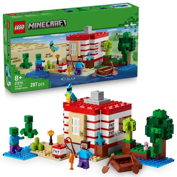 Orjinal Lego Minecraft TNT Büyük Orman Evi Lego Minecraft 21275 ürün görseli