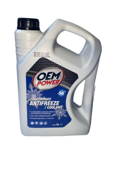 OEM POWER Organik Mavi Antifriz -57°c 3 Lt ürün görseli
