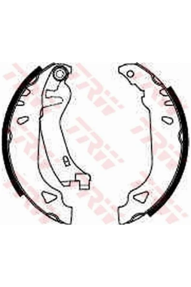 TRW FREN BALATASI PABUÇLU ARKA FIAT TEMPRA 1.4 İ.E. 90-96, 1.6 90-96, 1.6 İ.E. 90-96, 1.9 TD 90-96, TIPO - Resim 2