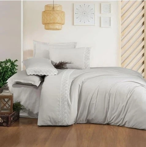 Ranforce Nev Takımı Çift Kişilik Britta V3 Gri ürün görseli 1