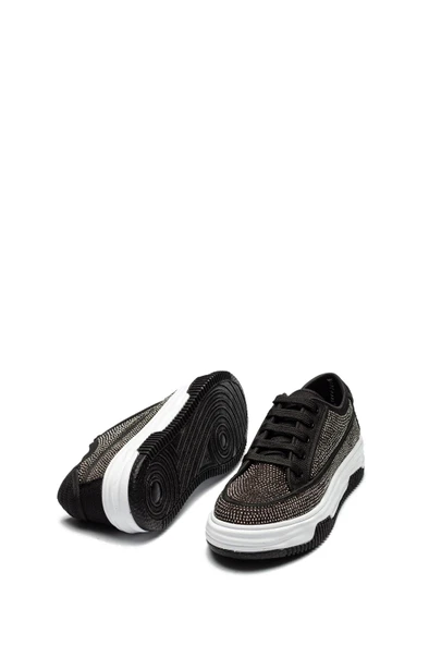 Kadın Spor Ayakkabı Siyah Renk - 4