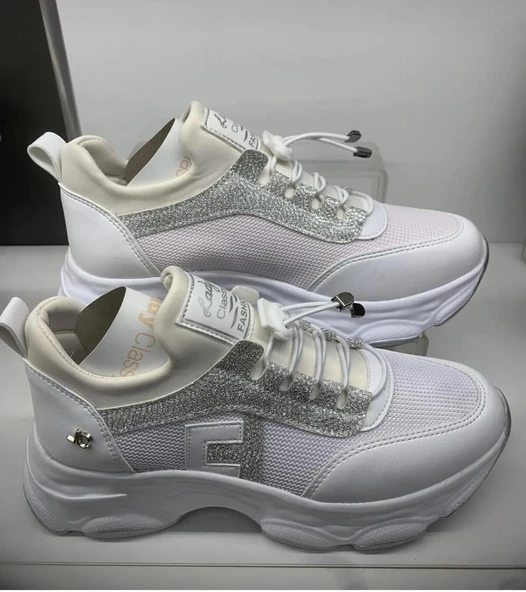 Kadın Spor Ayakkabı Beyaz Renk - 5