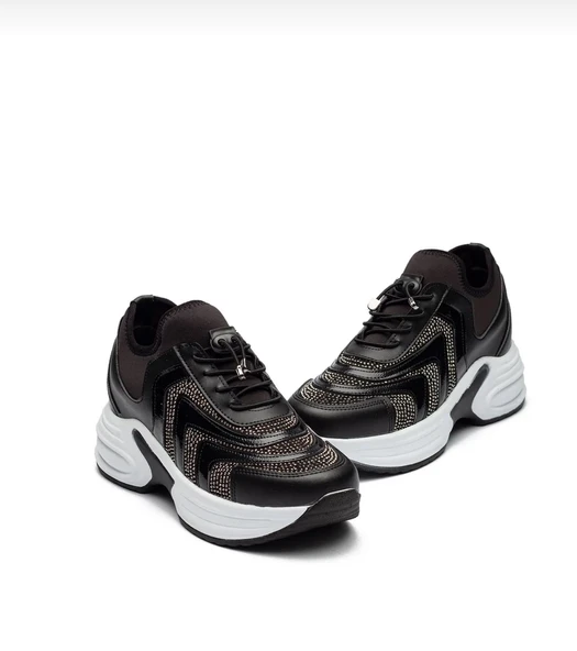 Kadın Spor Ayakkabı Siyah Renk - 9