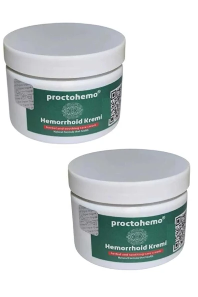 Proctohemo Hem.oroid Sızı Akıntı Şişlik Masaj Bakım Kremi 150 ml 2 Adet ürün görseli 1