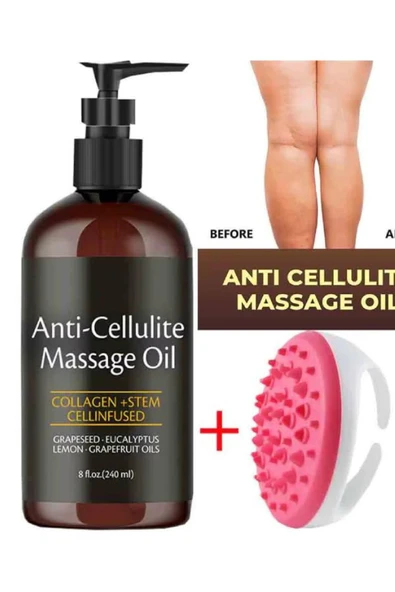 Anti Cellulıte Sıkılaştırıcı Yağı Yakıcı Bakım Yağı 240 ml 2 Adet - Resim 2