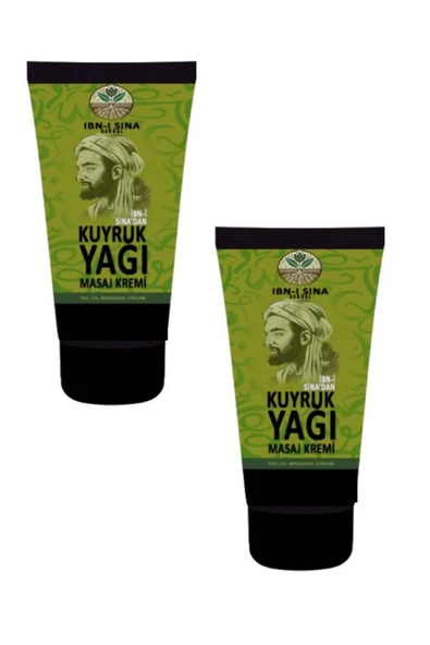 İbni Sina Kuyruk Yağı Mucizesi Vücut Diz Iskelet Agrilari Için Ağrı Ve Masaj Kremi 50 ml X 2 Adet ürün görseli 1