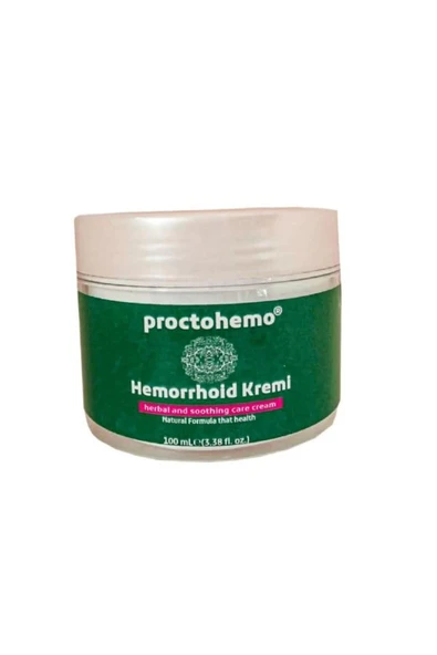 Proctohemo Hemeroid Sızı Akıntı Şişlik Masaj Bakım Kremi 100 ml ürün görseli 1