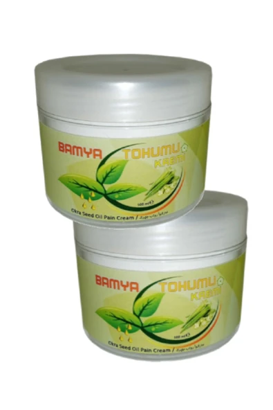 Bamya Tohumu Yağı Iskelet Adale Diz Sızıları Için Ağrı Ve Masaj Kremi 100 ml X 2 Ad ürün görseli 1