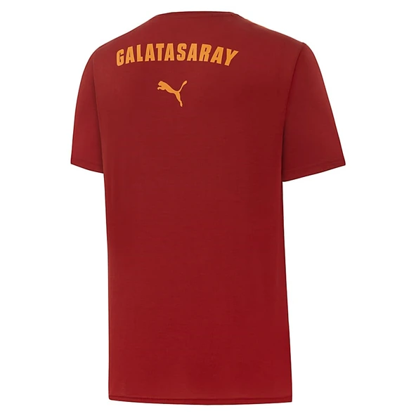 Galatasaray Lisanslı Kırmızı Puma A Takım T-Shirt - Resim 2