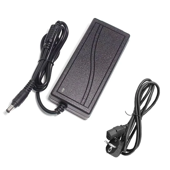 56 volt 1 amper 5.5*2.5 mm standart uçlu adaptör AC-DC 56V 1A adaptör - Resim 5