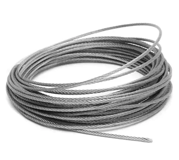 Çelik Halat 5 mm 10 Metre (6X7 K.ÖZ) ürün görseli 1