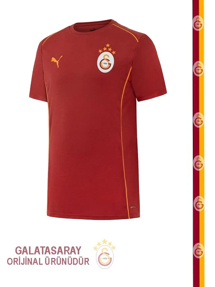 Galatasaray Lisanslı Kırmızı Puma A Takım T-Shirt ürün görseli 1