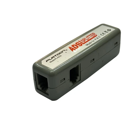ADSL Splitter telefon modem ayırıcı adsl splitter adaptörü - Resim 4