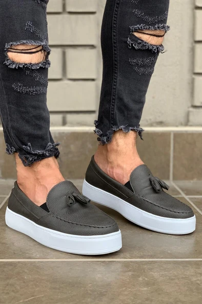 Günlük Spor Klasik Ayakkabı Gri