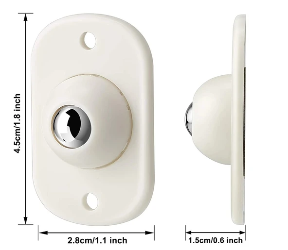 Yapışkanlı Eşya Kaydırma Bilyeleri - Kolay Taşıma Aparatı 8 Adet - Resim 4