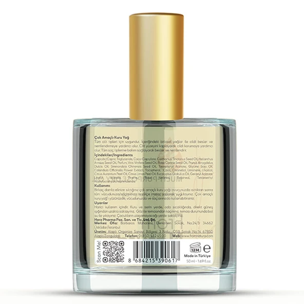 From Natura Çok Amaçlı Kuru Yağ 50 ml - Resim 2