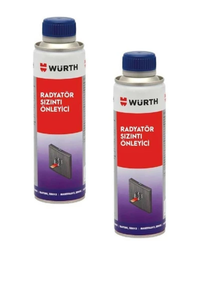 Würth Radyatör Sızıntı Önleyici Tıkayıcı 300 ml / 2'li Paket ürün görseli