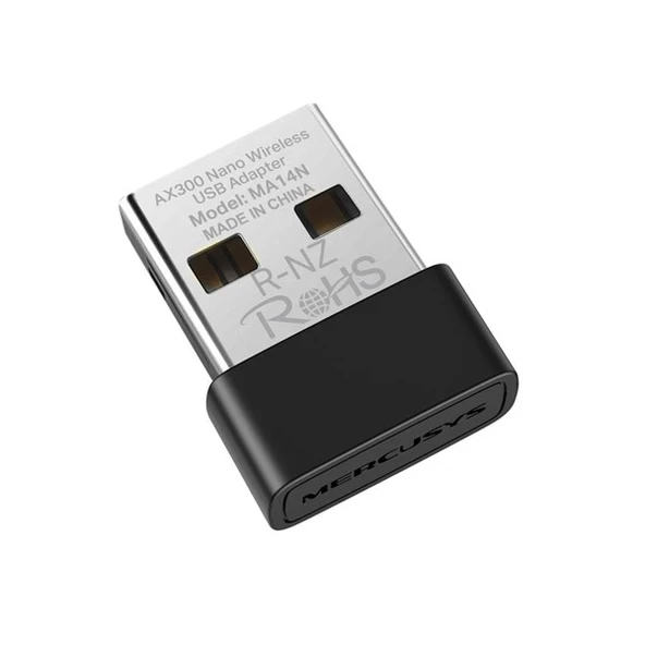 MERCUSYS MA14N AX300 WIFI6 Nano Kablosuz USB Adaptör - Resim 2