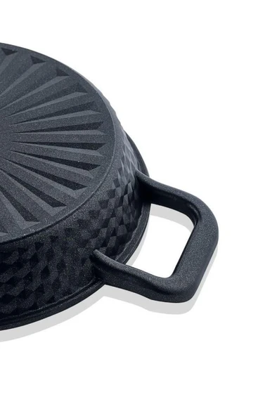 Taç Triton 3'lü Sahan Seti Siyah - 8